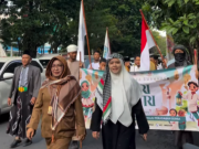 SMP Negeri 46 Surabaya Gelar Kirab Santri 2025, Tanamkan Cinta Rasulullah Lewat Semangat Kebersamaan