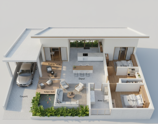 Desain Rumah Sendiri Tanpa Jasa Arsitek, Kini Bisa dengan ChatGPT dan Gemini