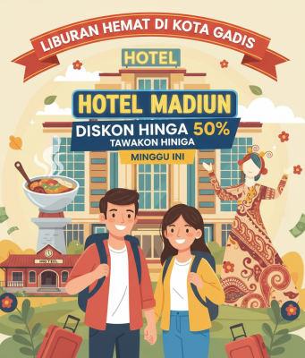 Madiun Ramai Promo Hotel Akhir Pekan, Tarif Mulai Rp200 Ribuan! Madiun Ramai Promo Hotel Akhir Pekan, Tarif Mulai Rp200 Ribuan!