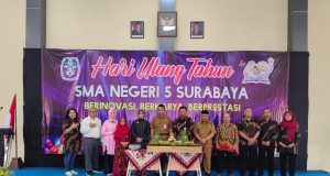 HUT ke-68 SMA Negeri 5 Surabaya: Meneguhkan Komitmen sebagai Sekolah Unggulan Jawa Timur