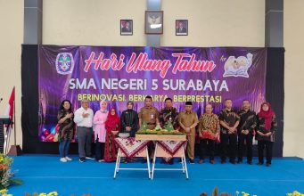 HUT ke-68 SMA Negeri 5 Surabaya: Meneguhkan Komitmen sebagai Sekolah Unggulan Jawa Timur