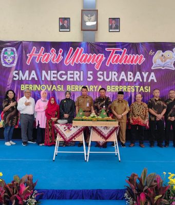HUT ke-68 SMA Negeri 5 Surabaya: Meneguhkan Komitmen sebagai Sekolah Unggulan Jawa Timur