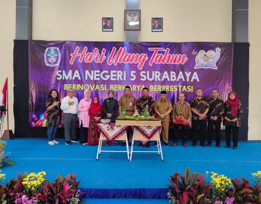 HUT ke-68 SMA Negeri 5 Surabaya: Meneguhkan Komitmen sebagai Sekolah Unggulan Jawa Timur