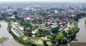 Keren! Madiun Akan Miliki Miniatur Tembok China dan Masjid Apung di Taman Bantaran