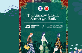Trunkshow Batik Surabaya Siap Guncang Galaxy Mall, Leafcena Shantika Fashion dan Ratanza Mode Jadi Sorotan Utama