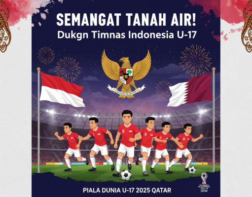 Semangat Tanah Air! Dukung Timnas Indonesia U-17 di Piala Dunia 2025 Timnas U17 Piala Dunia 2025
