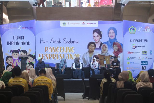 Gaungkan Suara Melalui Bedah Buku, Edukasi Anti-Bullying, dan Ruang Ekspresi Warnai Peringatan Hari Anak Sedunia