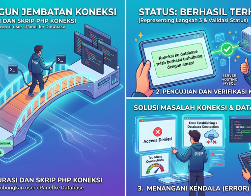 PANDUAN LENGKAP: Membangun Koneksi Database PHP ke MySQL Melalui cPanel Hosting