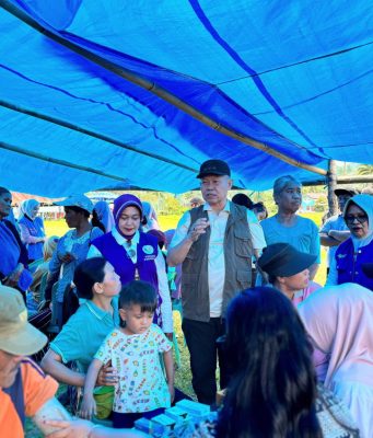 Bupati Sigi Salurkan Bantuan bagi Warga Terdampak Gempa Magnitudo 6,7